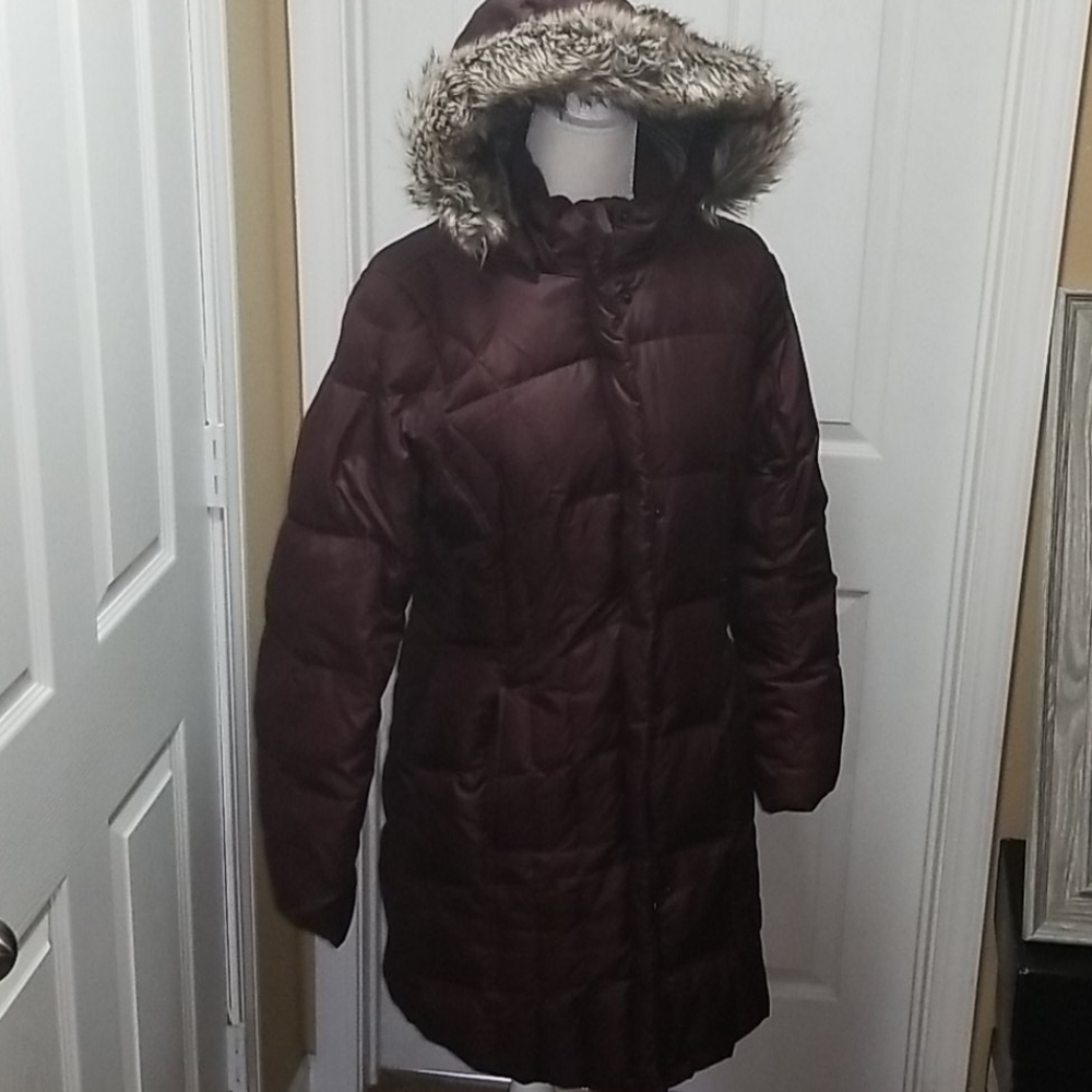 Eddie Bauer purple winter coat